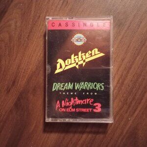 Dokken - Dream Warriors Single (1987, Hard Rock, Heavy Metal, Cassette Tape, Ele